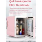 Kumtel Pembe Mini İçecek ve Kozmetik Buzdolabı - Görsel 5