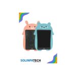 Solinpatech 8.5 Inç Panda Renkli Ekran LCD Çizim Yazı Tableti Digital Kalemli Grafik Yazma Eğitim Tahtası - Görsel 4