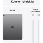 Apple iPad Air M3 13" 256GB Wi-Fi Uzay Grisi MCNN4TU/A - Görsel 4