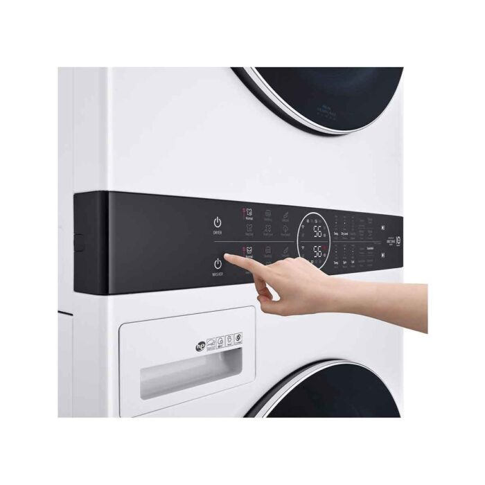 Lg Washtower™ 12 kg Yıkama 10 kg Kurutma I Ortak Panelli Çamaşır ve Kurutma Makinesi I Beyaz Renk - Görsel 3