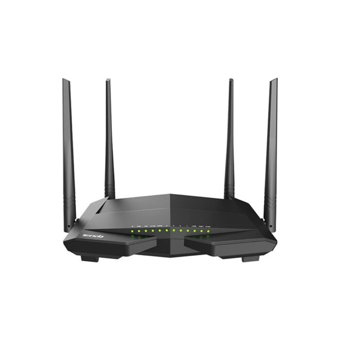 110000947744058.jpg Tenda V12 AC1200 Dual Band 4X Gigabit Port 1200 Mbps Vdsl Modem - Görsel 1