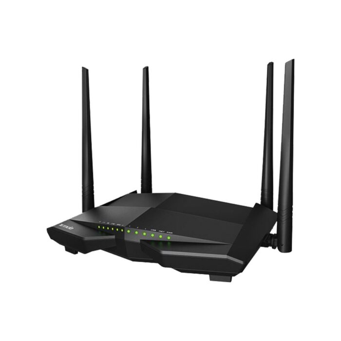 Tenda V12 AC1200 Dual Band 4X Gigabit Port 1200 Mbps Vdsl Modem - Görsel 2