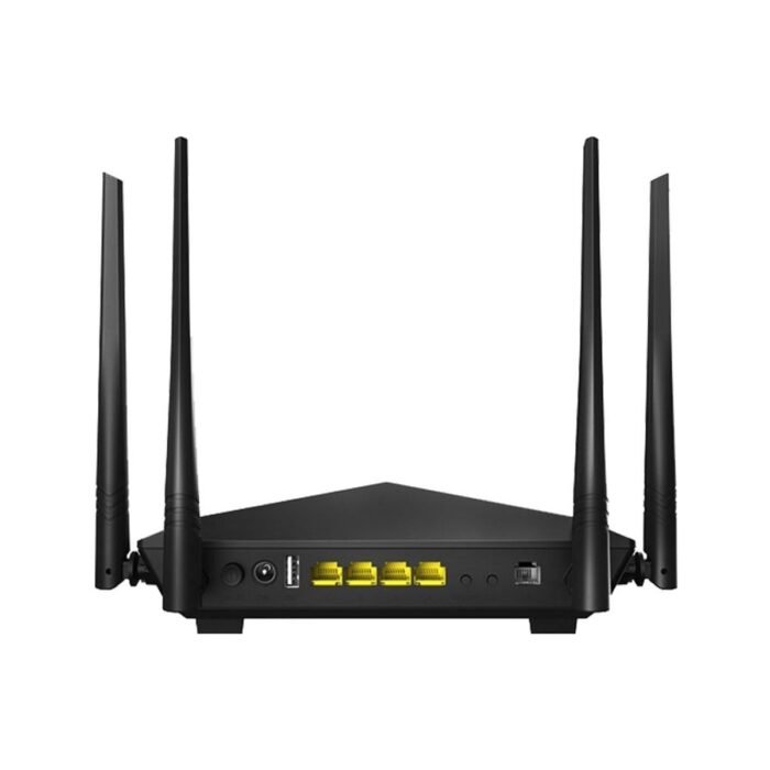 Tenda V12 AC1200 Dual Band 4X Gigabit Port 1200 Mbps Vdsl Modem - Görsel 3