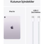 Apple iPad Air M3 11" 256GB Wi-Fi Mor MCA64TU/A - Görsel 3