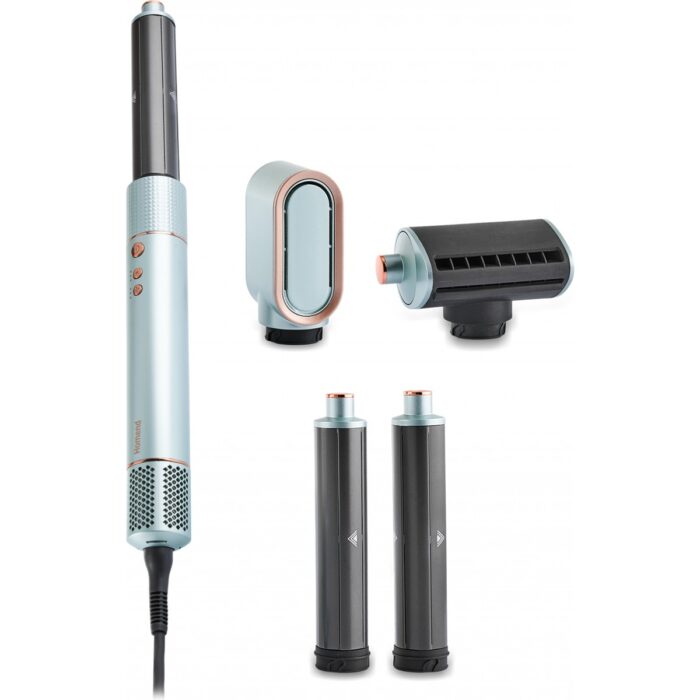 110000950891058.jpg Homend Hairmony 4606H Saç Kurutma ve Şekillendirme Seti Su Yeşili - Görsel 1