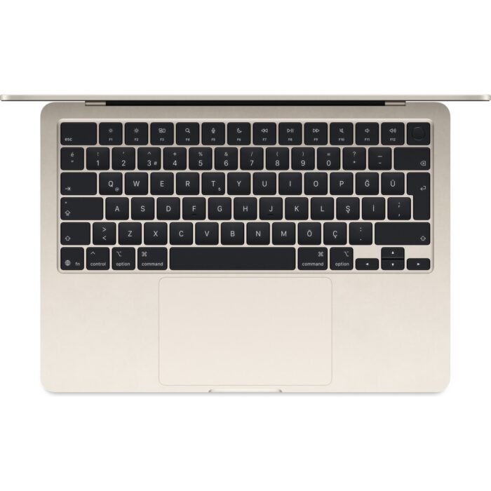 Apple MacBook Air M4 16GB 512GB SSD macOS 13" Taşınabilir Bilgisayar Yıldız Işığı MW103TU/A - Görsel 2