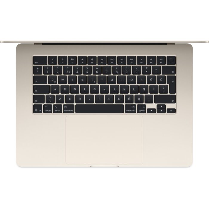 Apple MacBook Air M4 24GB 512GB SSD macOS 15" Taşınabilir Bilgisayar Yıldız Işığı MC6K4TU/A - Görsel 2
