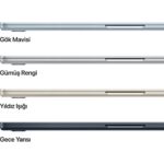 Apple MacBook Air M4 16GB 256GB SSD macOS 15" Taşınabilir Bilgisayar Gök Mavisi MC7A4TU/A - Görsel 3