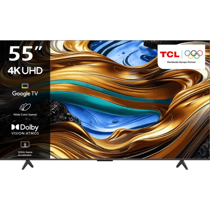TCL 55P755 55'' 138 Ekran Uydu Alıcılı 4K Ultra HD Google Smart LED TV - Görsel 1