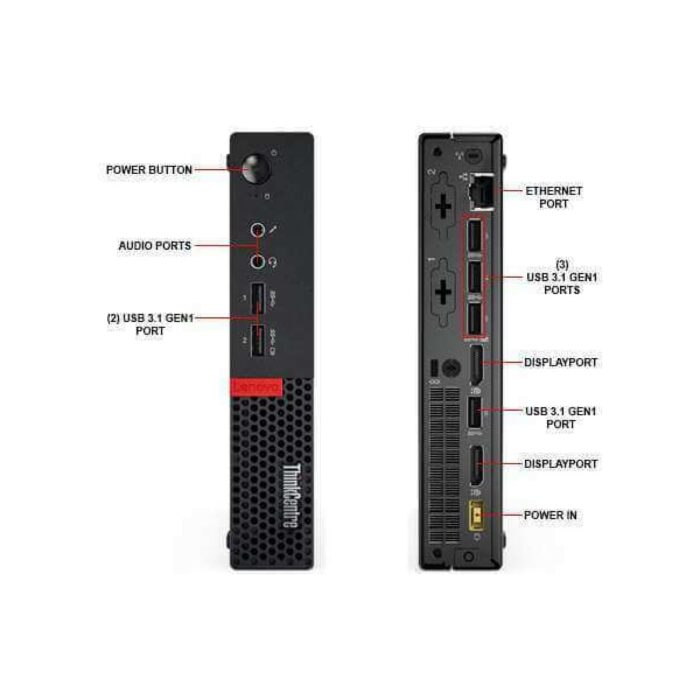 Lenovo Thinkcentre M710Q İ5-7400T 16GB 512GB Nvme SSD W10 Pro - Görsel 5