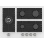 Ferre Flowart Bl Modüler Seriisi 3'lü Beyaz Ankastre Set ( QBL62CB-BL136-D081 ) - Görsel 3