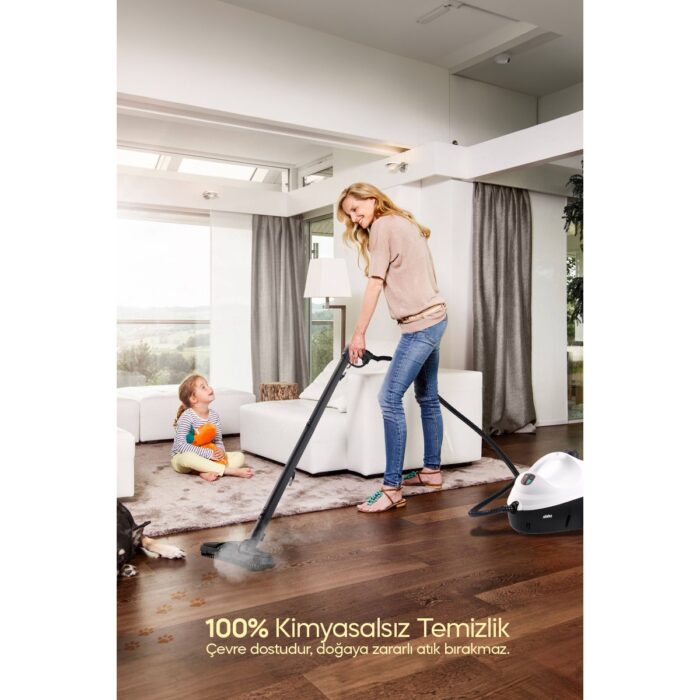 Sinbo SSC-6423 Çok Fonksiyonlu Buharlı Temizlik Makinası- Buharlı Temizleyici - Görsel 3