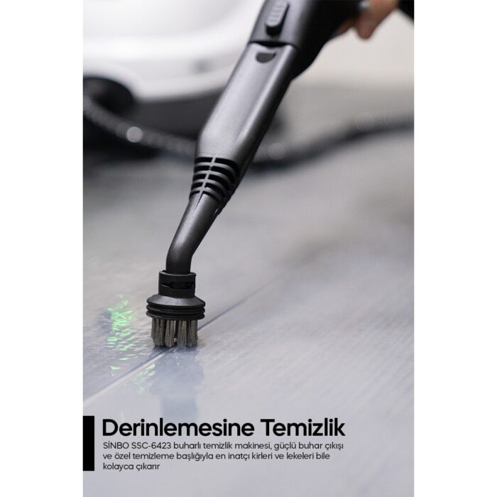 Sinbo SSC-6423 Çok Fonksiyonlu Buharlı Temizlik Makinası- Buharlı Temizleyici - Görsel 4