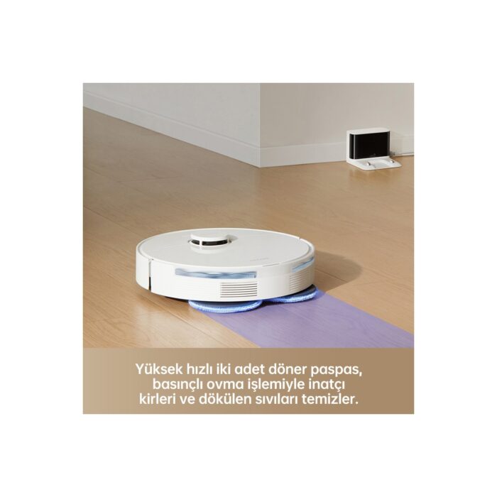 Dreame L10s Pro Gen 2 Robot Süpürge Beyaz, 7.000PA Emiş Gücü - Görsel 5