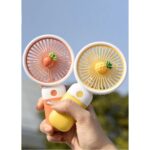 Enshall Şarjlı Masa Üstü Ve El Fan Taşınabilir Şarj Edilebilir Serinletici Mini Fan - Görsel 2