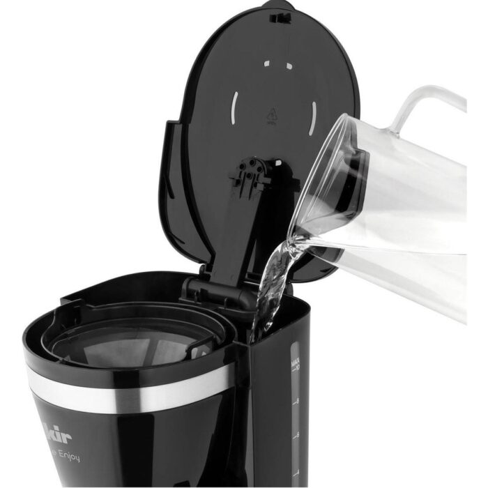 Fakir Coffee Enjoy 1,25 L Cam Hazneli Filtre Kahve Makinesi – Otomatik Kapanma, Damlatmama ve Sıcak Tutma Fonksiyonlu - Görsel 3