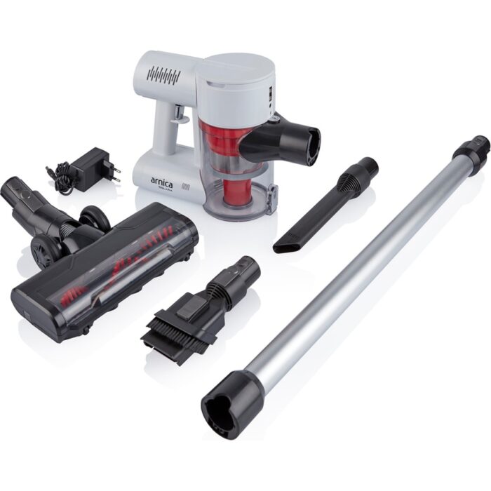 Arnica Solara ET13452 Şarjlı Dik Süpürge Beyaz - Görsel 5