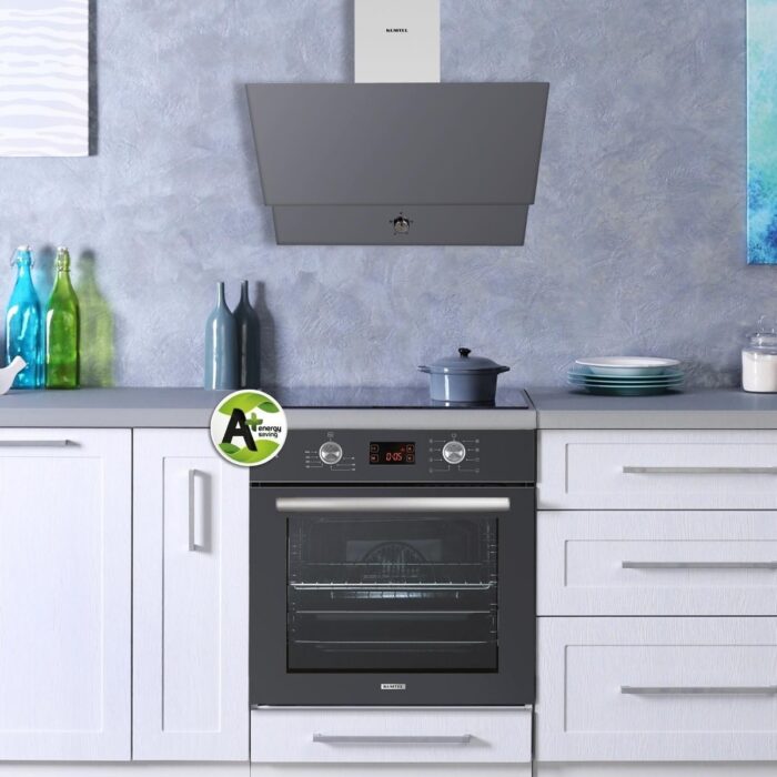 Kumtel Antrasit (Gri) Cam Davlumbaz Da6-830 - Görsel 2