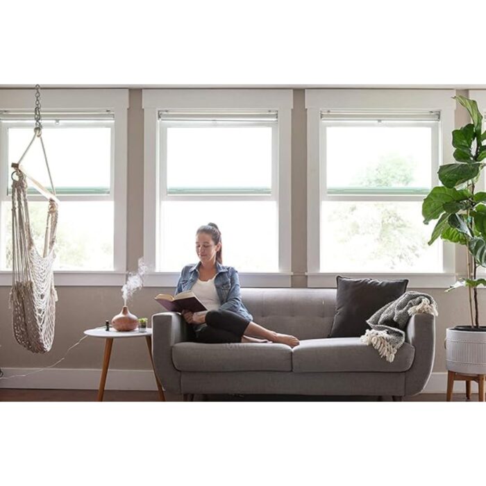 Hzl 500ML Kumandalı Ahşap Tasarımlı Aromaterapi Hava Nemlendirici – RGB 7 Renk LED, Sessiz Ultrasonik Buhar ve Ferahlatıcı Nemlendirme! - Görsel 2