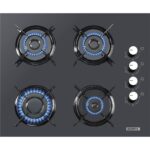 Kumtel Antrasit 2'li Ankastre Cam Set (DA6-835 + KO-40TAHDF) - Görsel 3