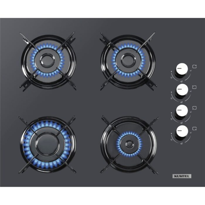 Kumtel Antrasit 2'li Ankastre Cam Set (DA6-835 + KO-40TAHDF) - Görsel 3