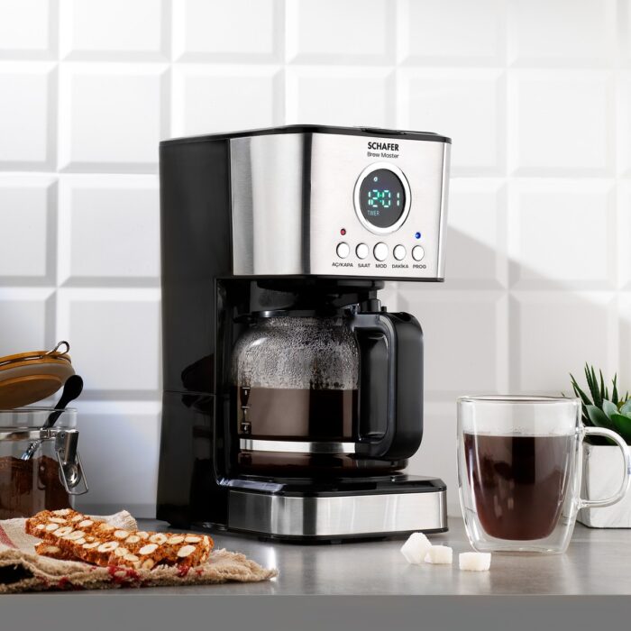 110000964122209.jpg Schafer Brew Master Filtre Kahve Makinesi-Inox - Görsel 1