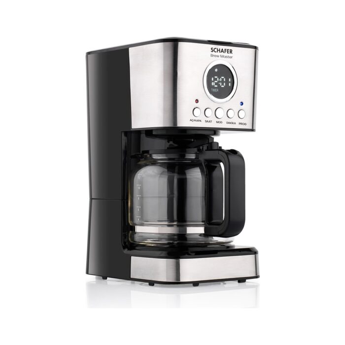 Schafer Brew Master Filtre Kahve Makinesi-Inox - Görsel 3
