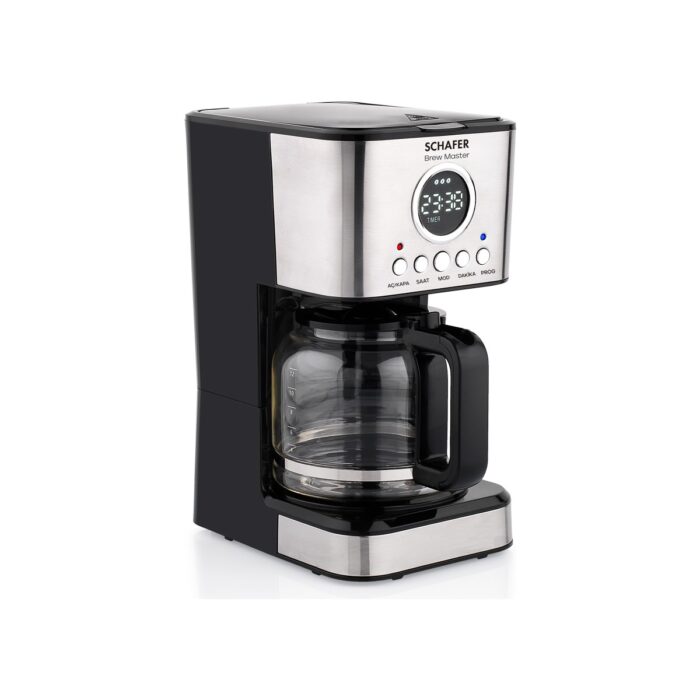 Schafer Brew Master Filtre Kahve Makinesi-Inox - Görsel 4