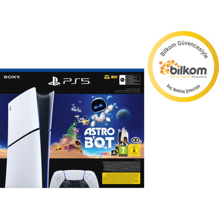 Sony Playstation 5 Slim Digital Versiyon - Astro Bot Oyun  (Bilkom ) - Görsel 1