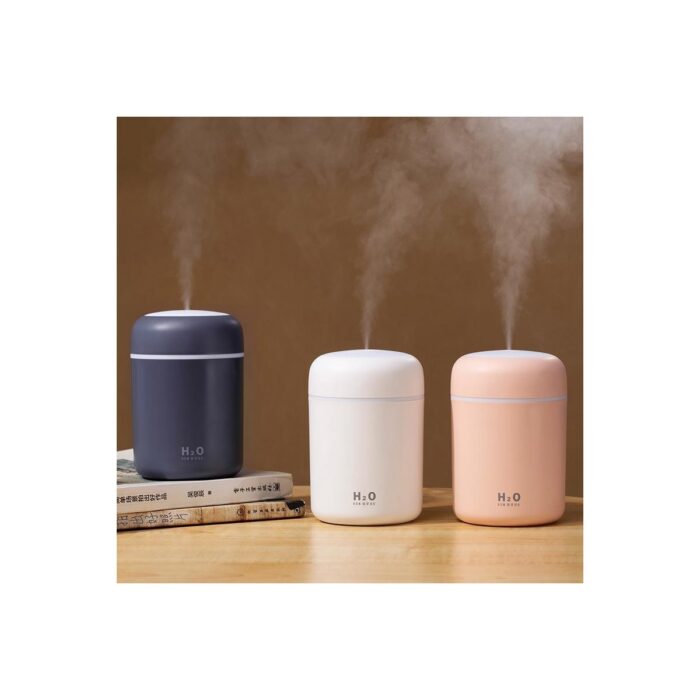 H2O Humidifier H20 LED Işıklı Dekoratif Araç / Ev  Hava Nemlendirici - Görsel 4