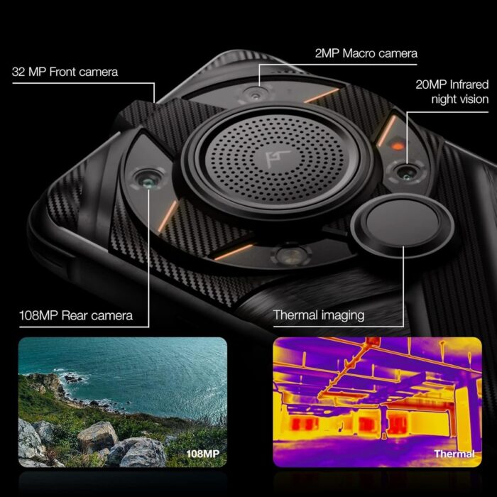 AGM G2 GUARDIAN RUGGED PHONE TERMAL KAMERALI - Görsel 4