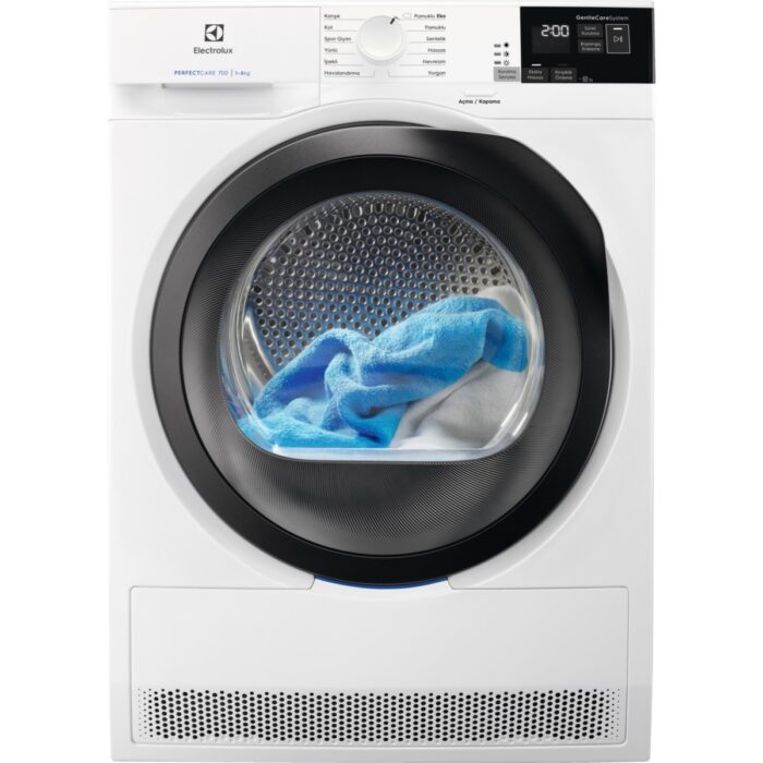 Electrolux EW7H458ST PerfectCare 700 8 kg Isı Pompalı Kurutma  Makinesi - Görsel 2