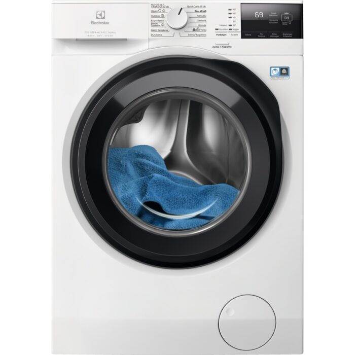Electrolux EW7W2612T 700 Serisi Steamcare 10/6kg 1600 Devir Buharlı Kurutmalı Çamaşır Makinesi - Görsel 1