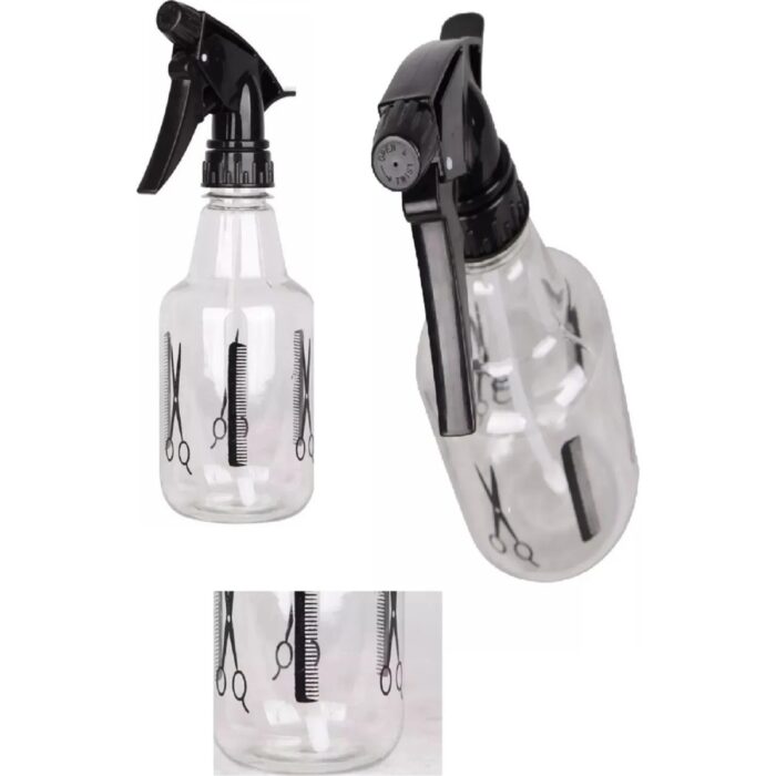 Otel Bukleti 400 ml  Kuaförlük Sprey Şişesi Saç Aracı Su Püskürtücü 1 Adet - Görsel 1