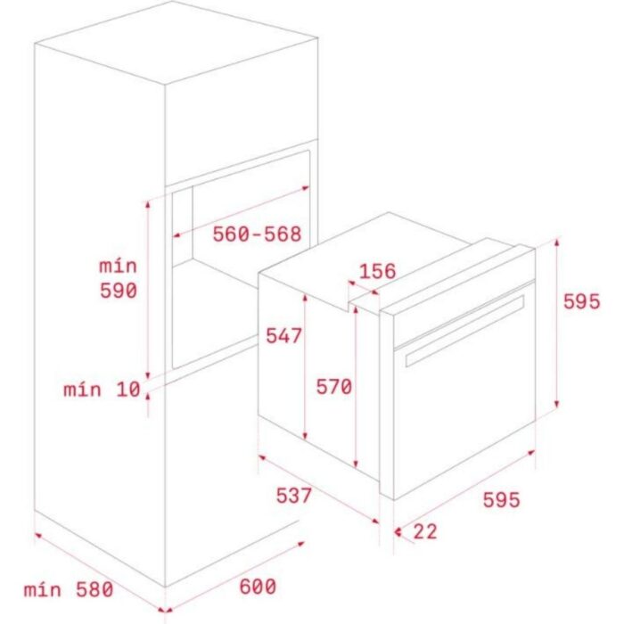 Teka Country Krem Ankastre Set (Dos 60.2 Vn-Gsc 64320 Rbc Vn-Hak 627 R Vn) - Görsel 5