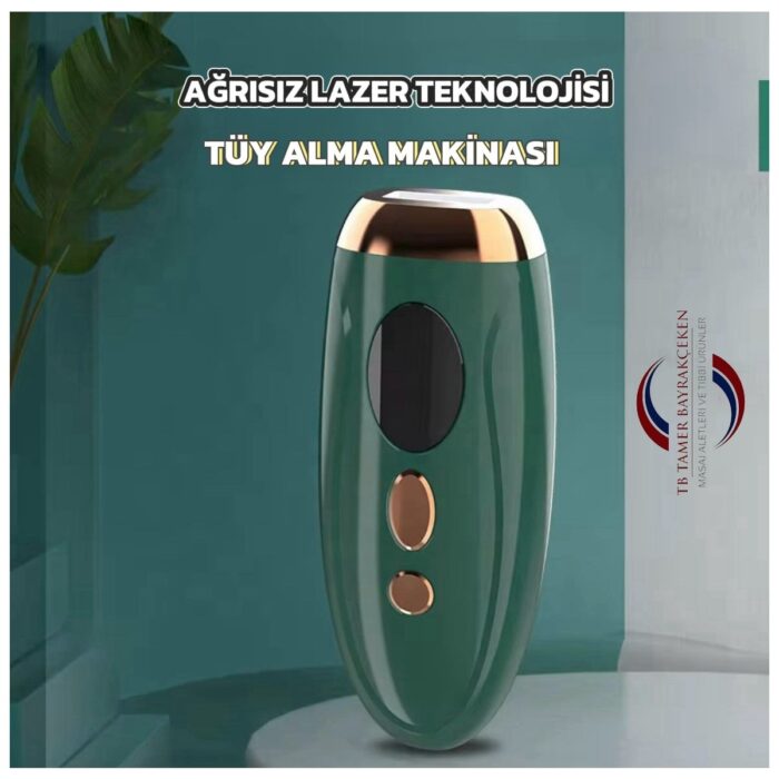 TB Tamer Bayrakçeken IPL Lazer Epilasyon Cihazı 990.000 Atım Manuel & Otomatik Mod – Acısız Kalıcı Tüy Giderme – 5 Seviye Işık - Görsel 5