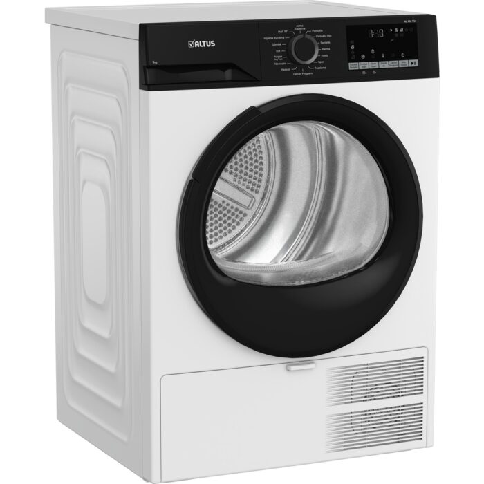 Altus Al Km 954 Kurutma Makinesi (A+ / 9 kg / Isı Pompalı / Beyaz) - Görsel 2