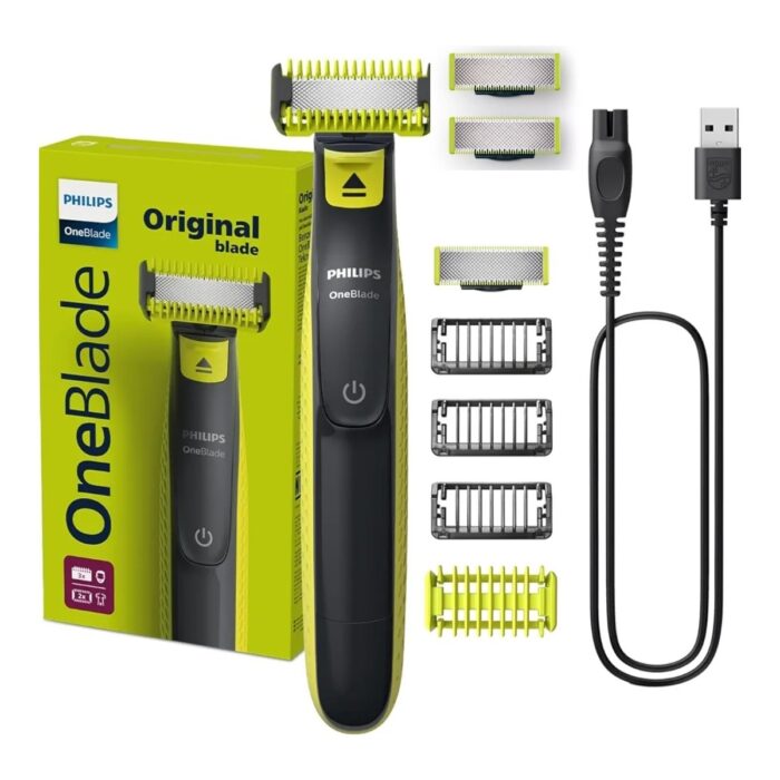 110000970530954.jpg Philips One Blade Yüz Ve Vücut Şekillendirici Qp-2824 Hibrit Traş Makinesi - Görsel 1