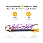 Xp-Pen Deco 640 Grafik Tablet 16K 8 Tuş 60° Eğim Osu Android/windows/mac - Görsel 2