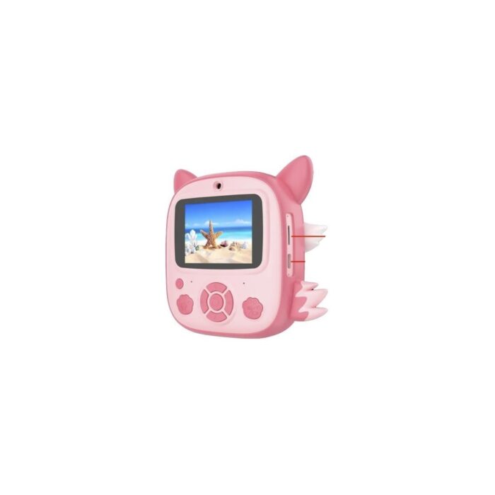 Torima Cmr-20 Pembe Dijital Video Kayıt Fotoğraf Çocuk Kamerası Termal Resim Kağıt Baskılı Yazıcı - Görsel 2