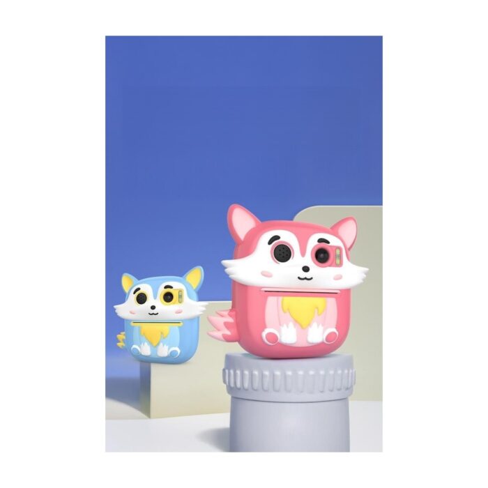 Torima Cmr-20 Pembe Dijital Video Kayıt Fotoğraf Çocuk Kamerası Termal Resim Kağıt Baskılı Yazıcı - Görsel 4