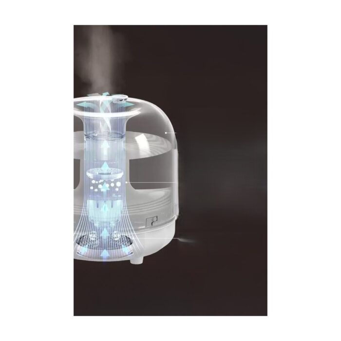 Torima X5 Siyah Humidifier Hava Nemlendirici Aroma Terapili Buhar Makinesi - Görsel 4