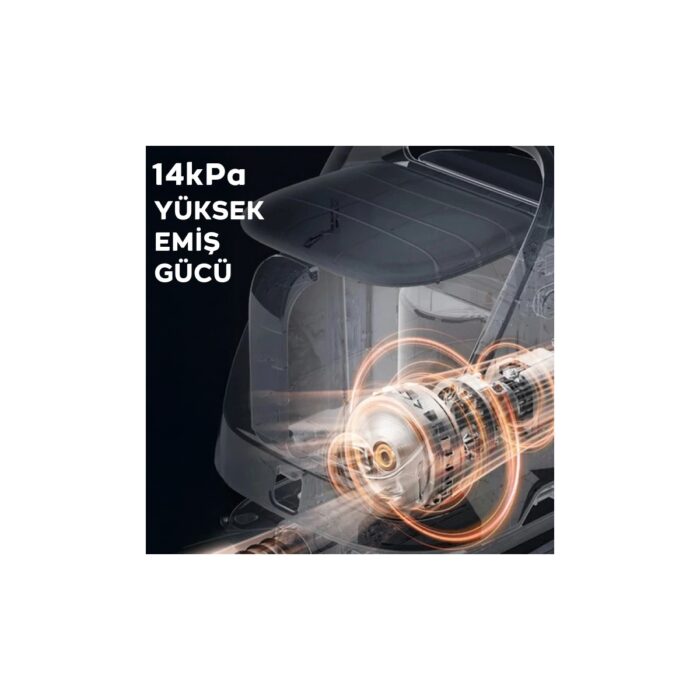 EZERE 14kPa Güçlü Koltuk Ve Halı Yıkama Temizleme Makinesi 2000mMl Su Hazneli 400W - Görsel 4