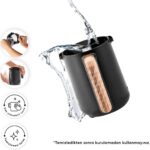 Karaca Hatır Hüps Quartz Közde Türk Kahvesi, Sütlü Türk Kahvesi, Sütlü İçecek Hazırlama Makinesi 5 Fincan Kapasiteli Bol Köpüklü Black Copper - Görsel 5