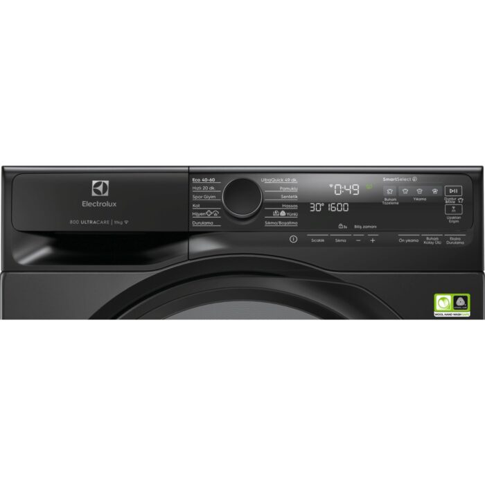 Electrolux EW8FG5602CDT 800 Serisi Ultracare 11 kg 1600 Devir Wi-Fi Koyu Gri Çamaşır Makinesi - Görsel 3
