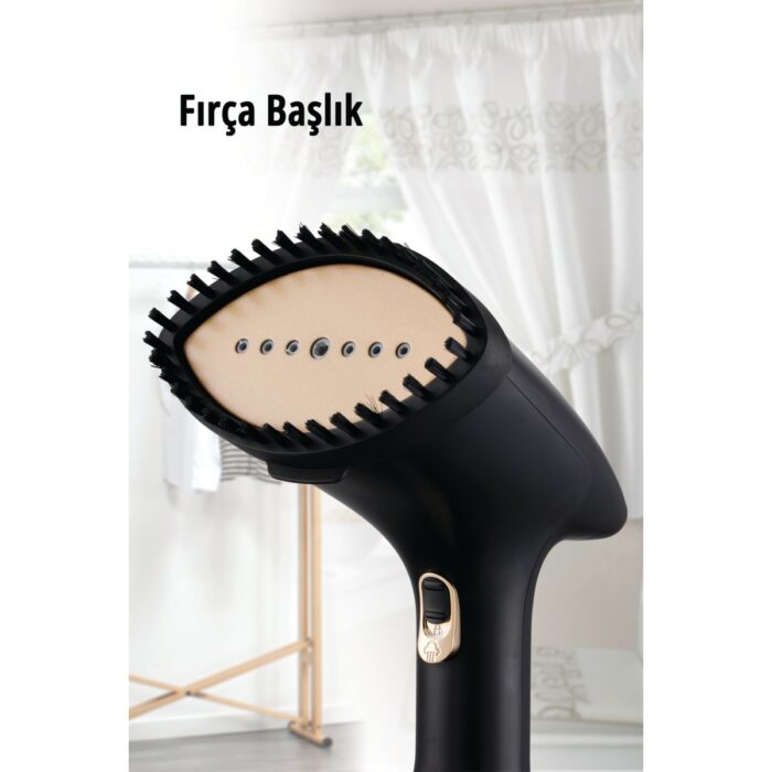 Kiwi Ksı-670N 1800W Portatif Buharlı Kırışıklık Giderici - Paslanmaz Çelik Buhar Çıkışı - Görsel 3