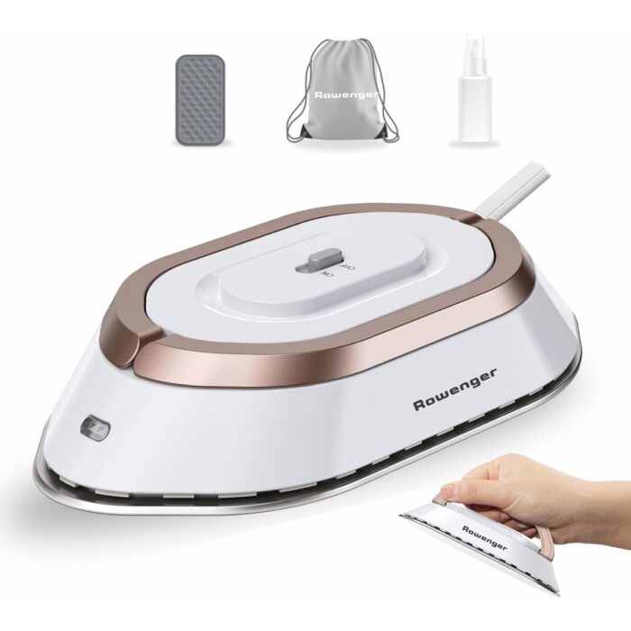 110000980560308.jpg Rowenger NB301 Mini Seyahat Ütüsü Çift Voltaj Dünya Çapında Kullanıma Uygun White - Görsel 1