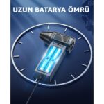 Robeve Süper Güçlü Üfleyici Şarjlı Fan Turbo Fan 130000 Rpm Güçlü Fan Vantilatör Üfleyici Süper Turbo Fan Yüksek Hızlı Fırçasız Motor Mini Jet Üfleyici - Görsel 4