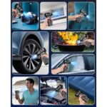 Robeve Süper Güçlü Üfleyici Şarjlı Fan Turbo Fan 130000 Rpm Güçlü Fan Vantilatör Üfleyici Süper Turbo Fan Yüksek Hızlı Fırçasız Motor Mini Jet Üfleyici - Görsel 5