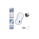 Torima S9 Beyaz Su Püskürtmeli Uzaktan Kumandalı Cam Pencere Temizleme Robotu